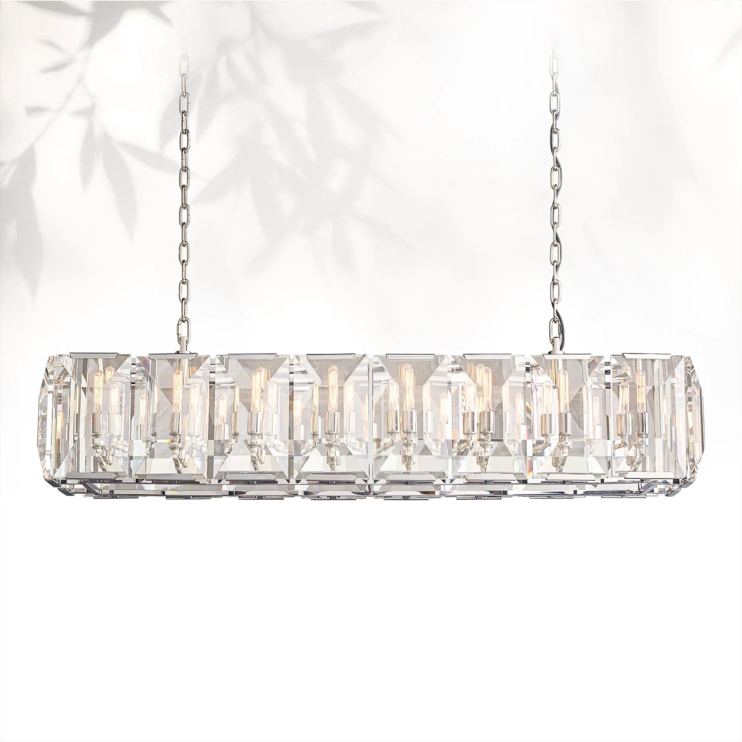 Harlows Crystal Rectangle Chandelier