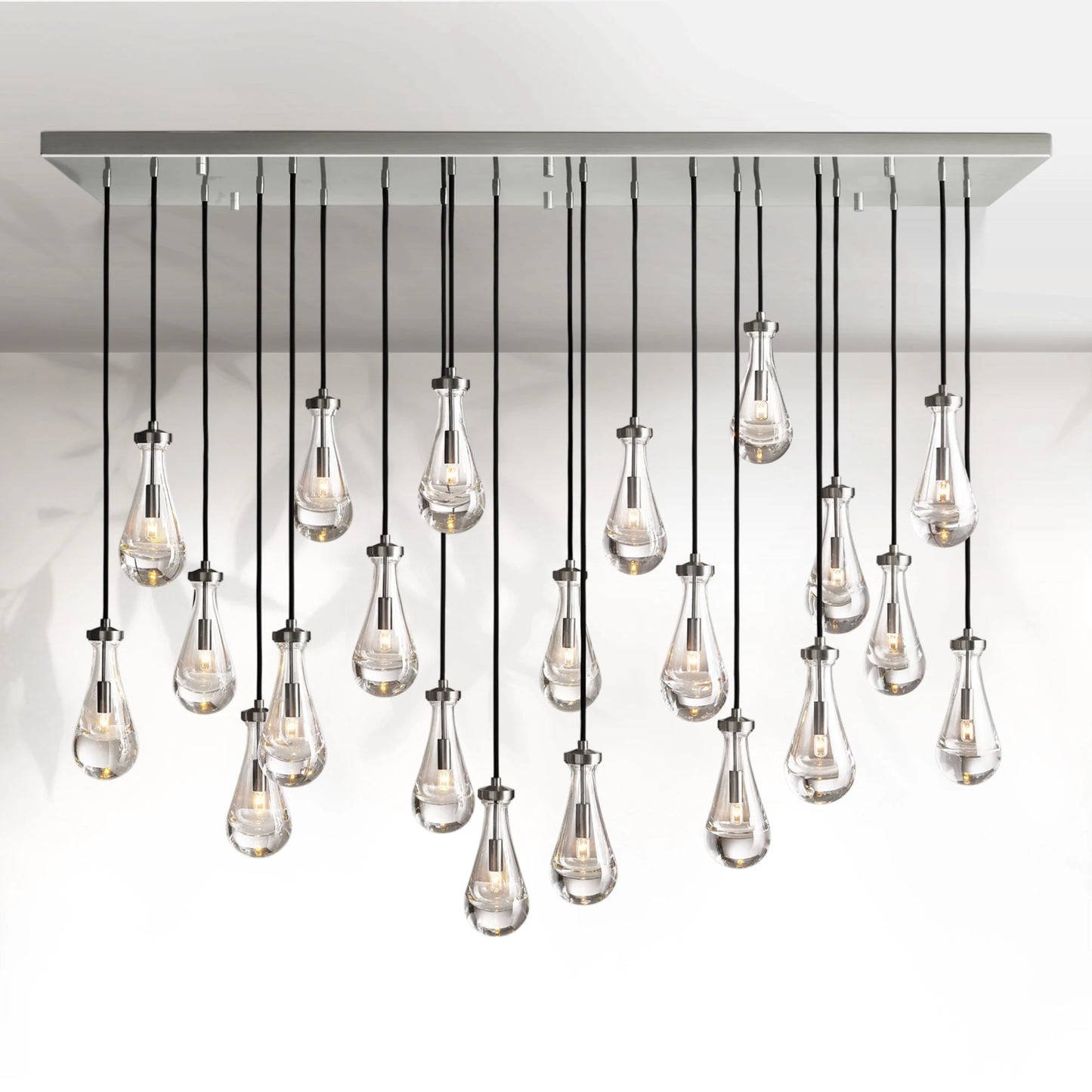 Raindrop Rectangular Chandelier