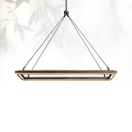 Peralta Rectangle Chandelier 50"62"