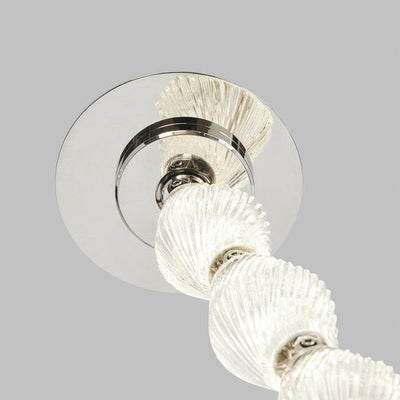 Luxury Crystal Beaded Long Chandelier for High Ceiling 12ft/10ft（customize）