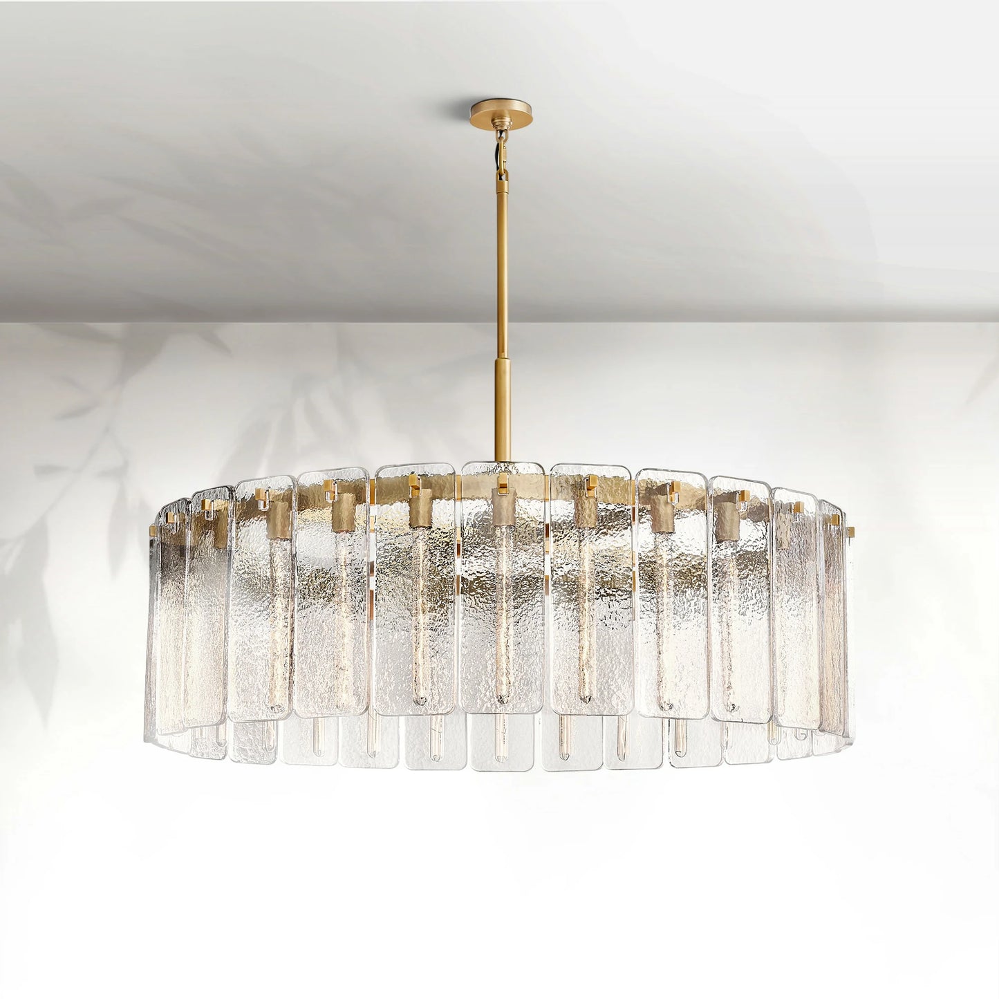 Calamete Glass Round Chandelier