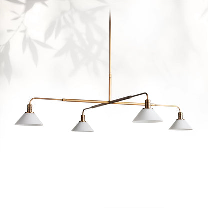 Theron Glass Round Chandelier
