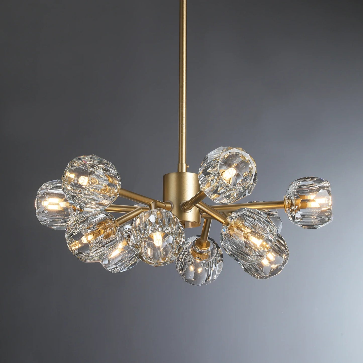 Boule Du Glass Round Chandelier
