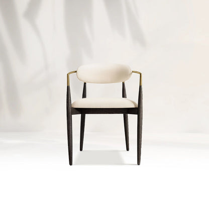 Arnod Fabric Dining Armchair