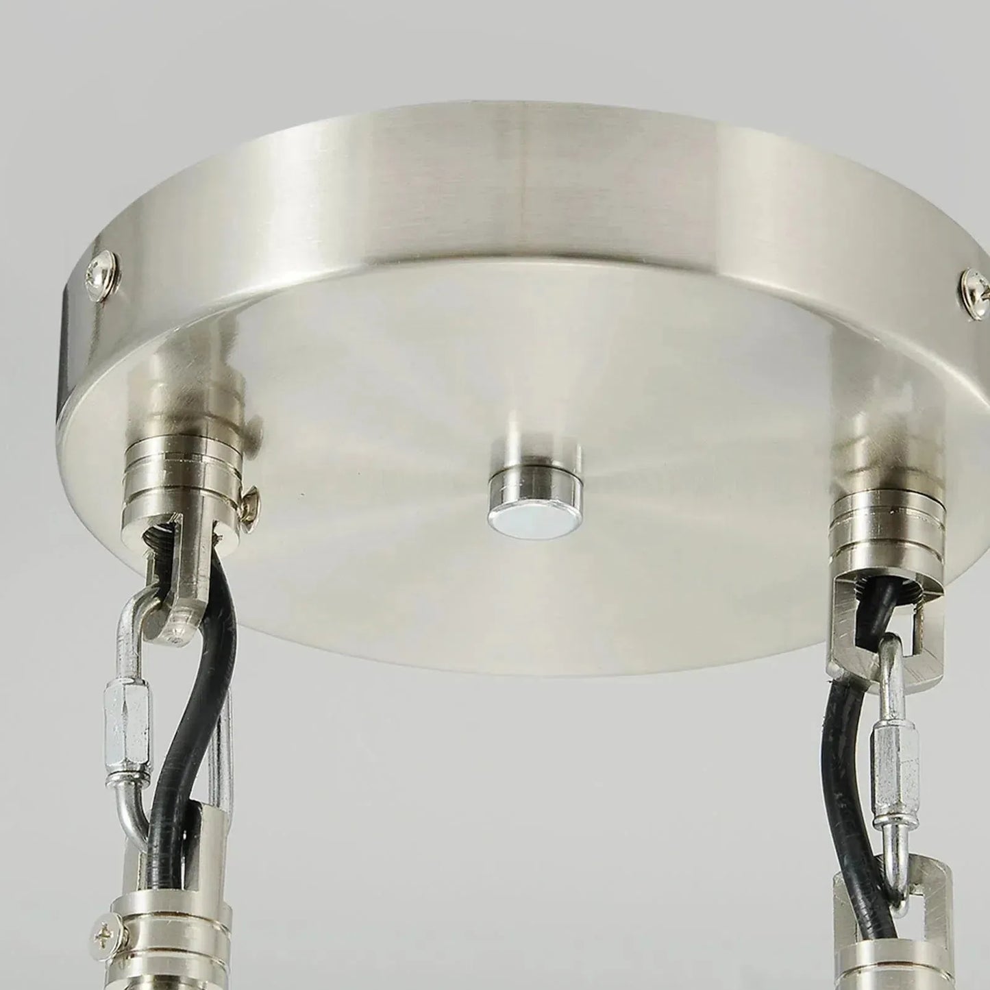 Soltaire Raindrop Round Chandelier 2-Light 5"