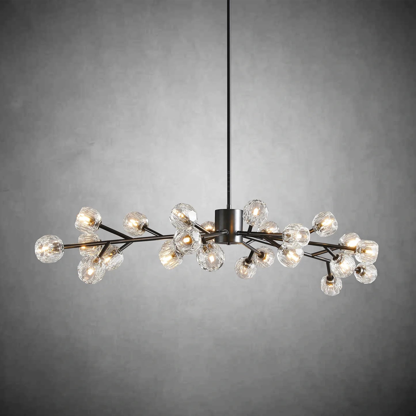 Boule Du Glass Round Chandelier