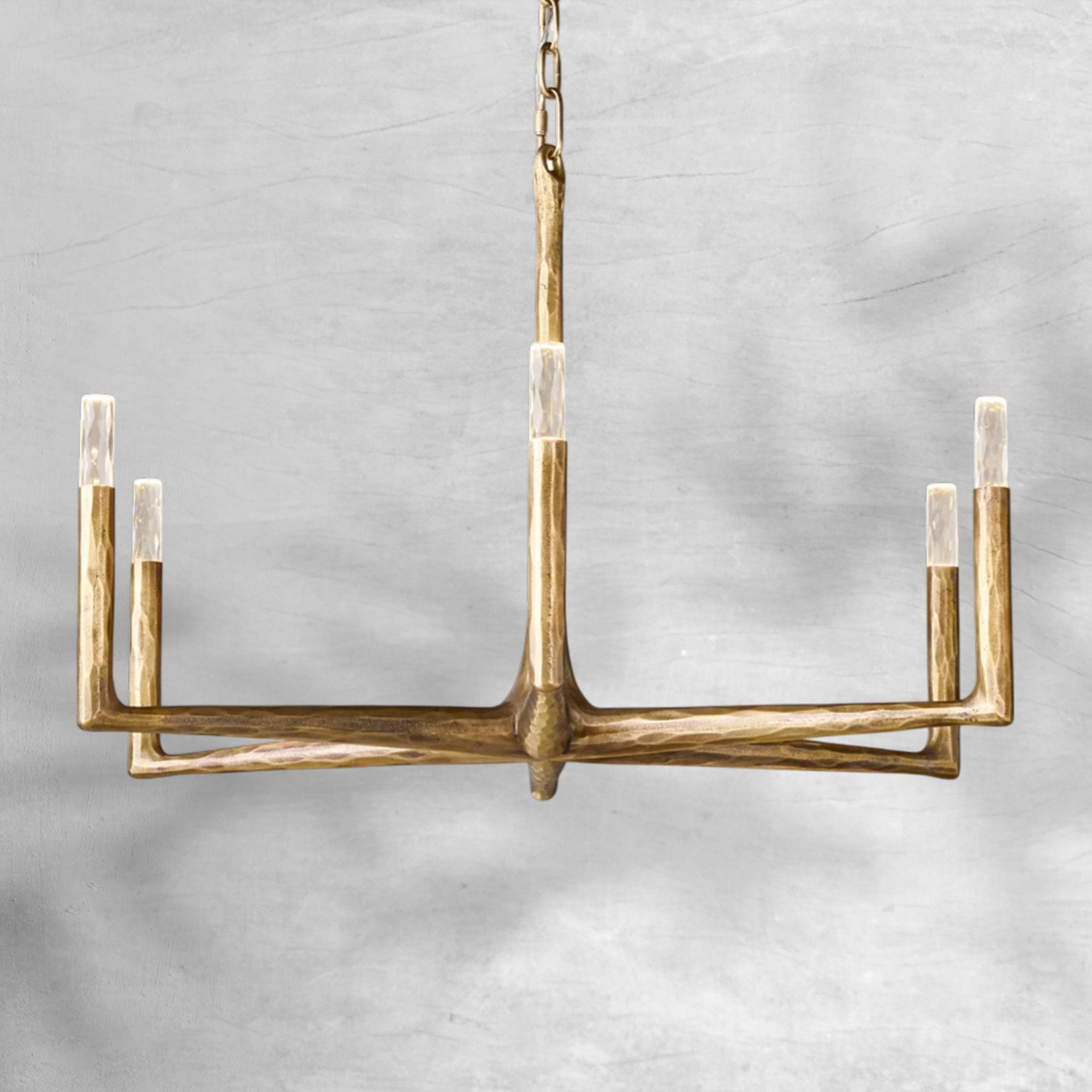 Thalen Forged Round Chandelier