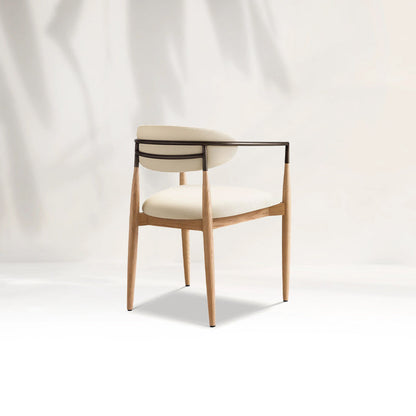 Arnod Fabric Dining Armchair