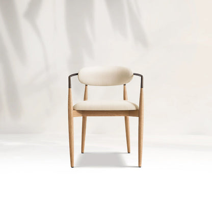 Arnod Fabric Dining Armchair