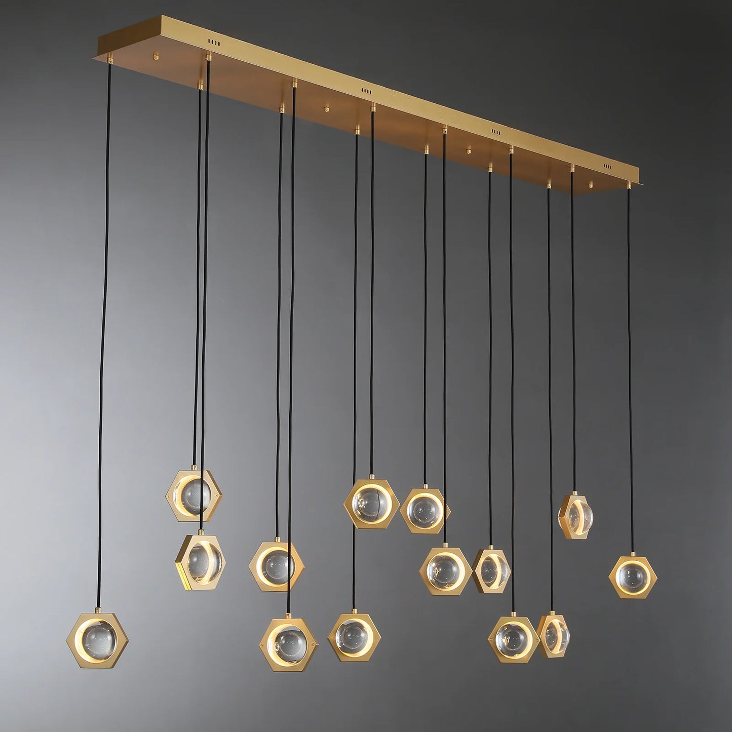 Eclatamt Linear Chandelier 54", 72"