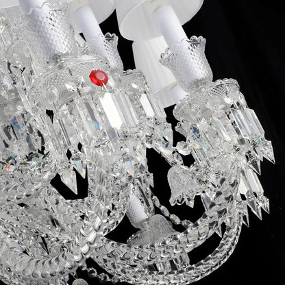36 Lights Crystal Lighting with Lampshades