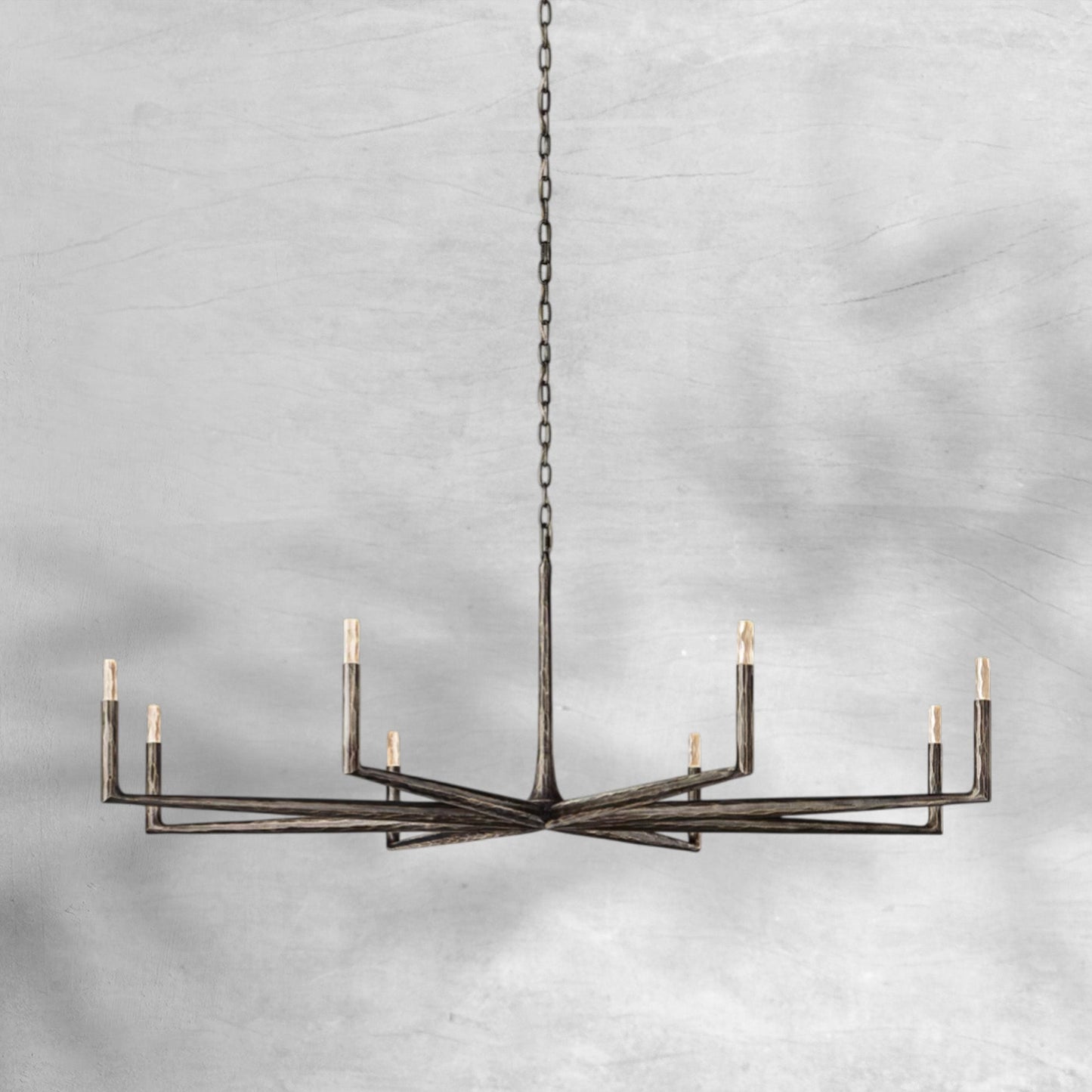 Thalen Forged Round Chandelier