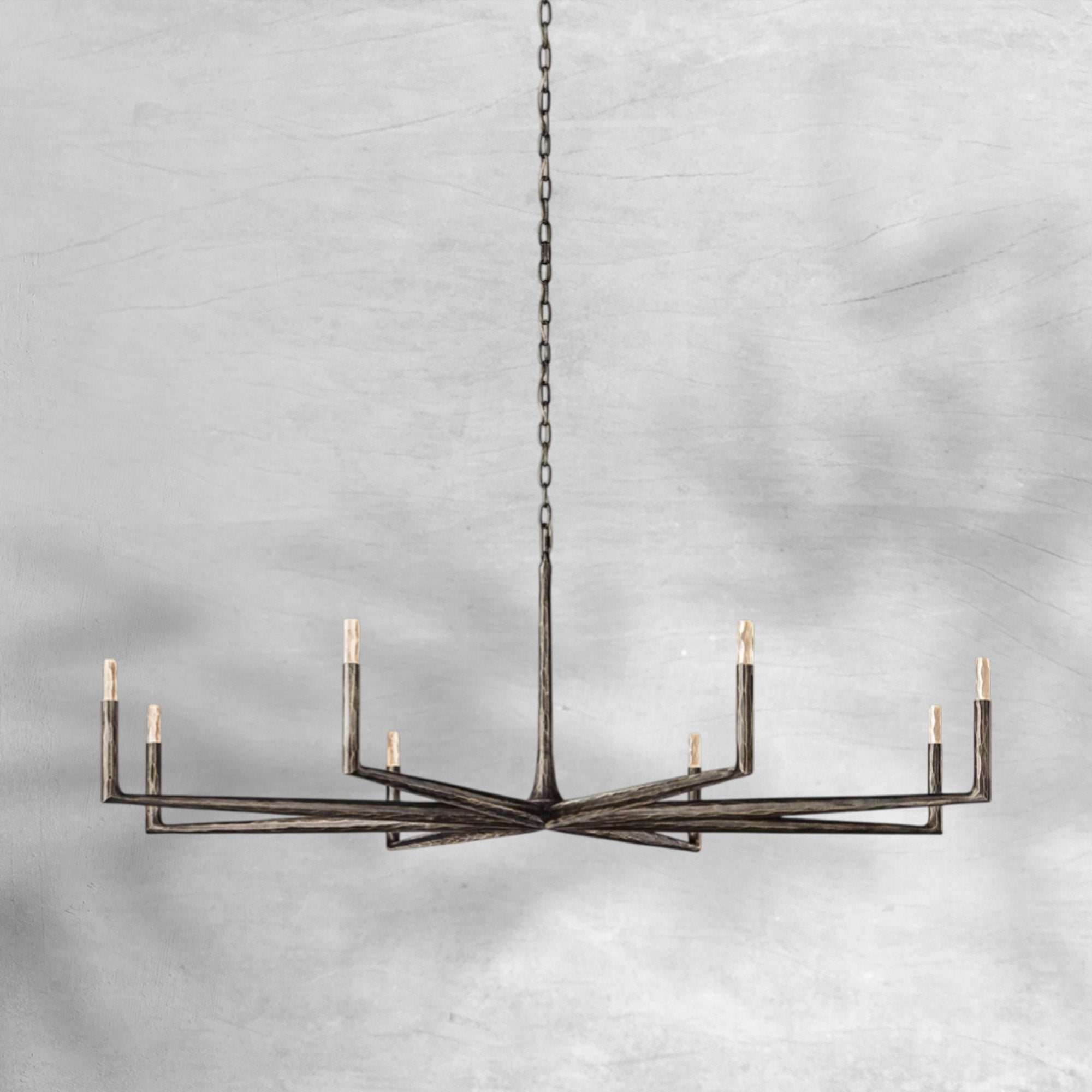 Thalen Forged Round Chandelier