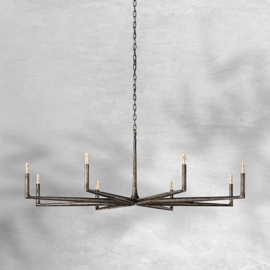 Thalen Forged Round Chandelier