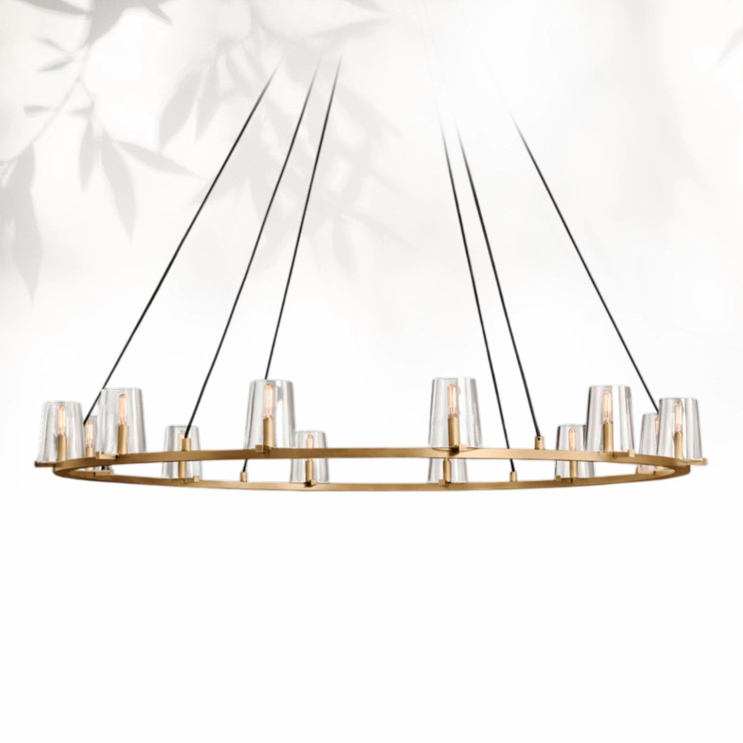 Paricia Glass Round Chandelier 36" 48" 60"