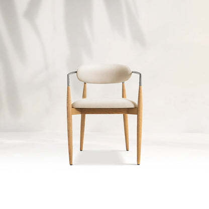 Arnod Fabric Dining Armchair