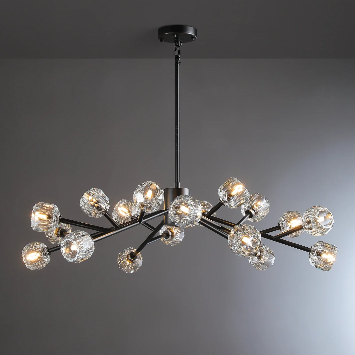 Boule Du Glass Round Chandelier