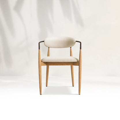 Arnod Fabric Dining Armchair