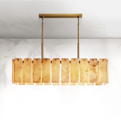 Calamete Onyx Rectangular Chandelier