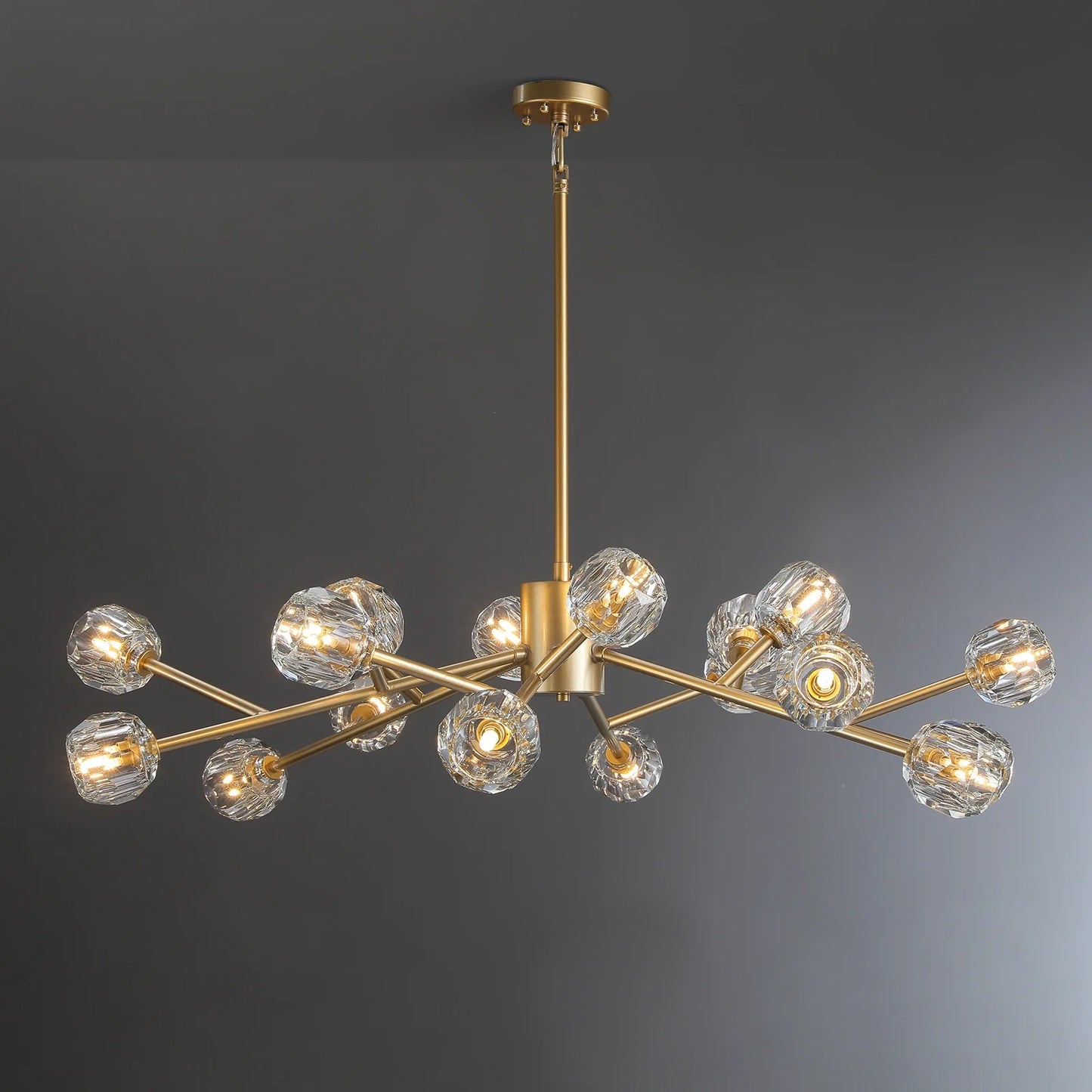 Boule Du Glass Round Chandelier
