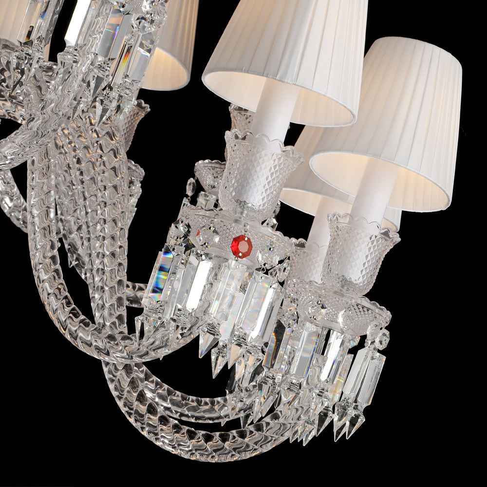 16 Lights Oval Lighting with Lampshades