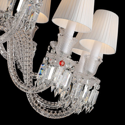 16 Lights Oval Lighting with Lampshades
