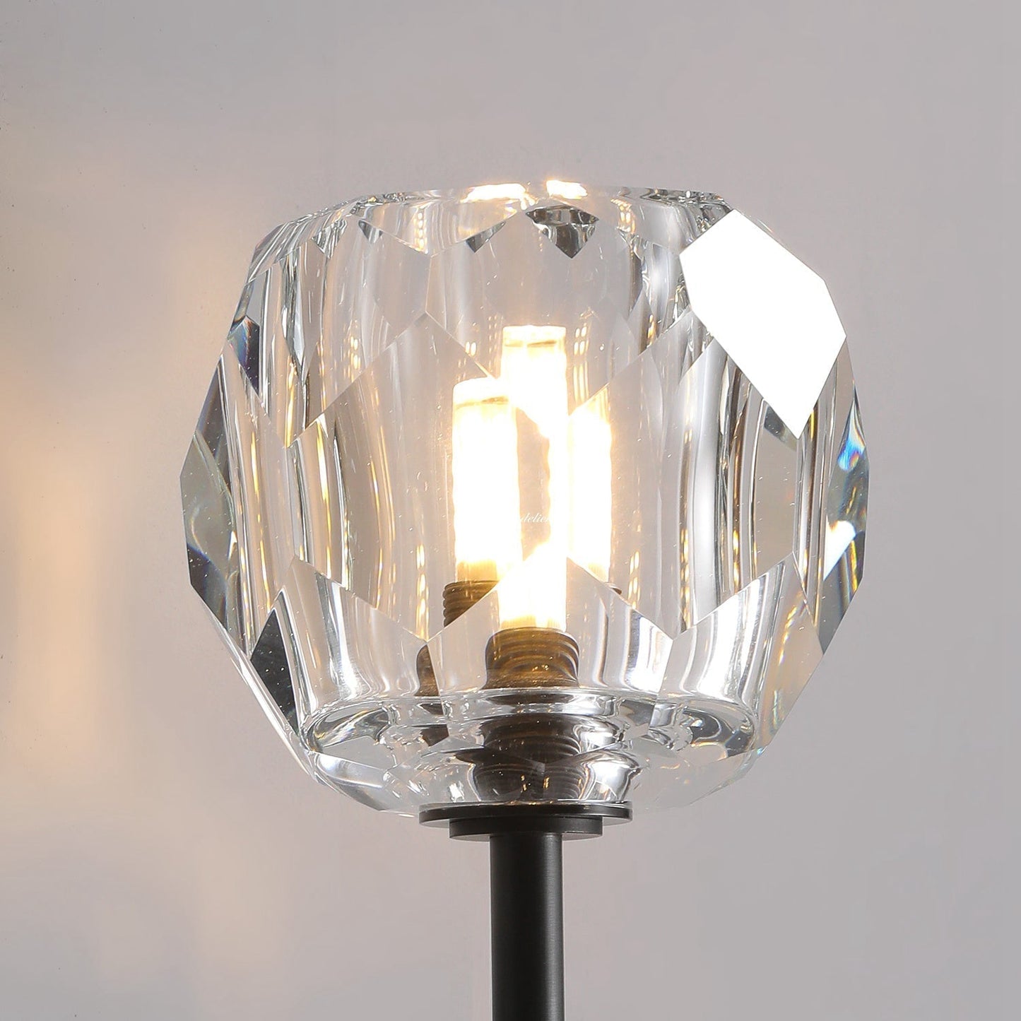 Bille De Crystal Glass Grand Wall Sconce