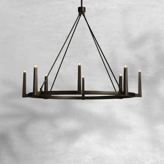 Emmet Round Chandelier 42''54''