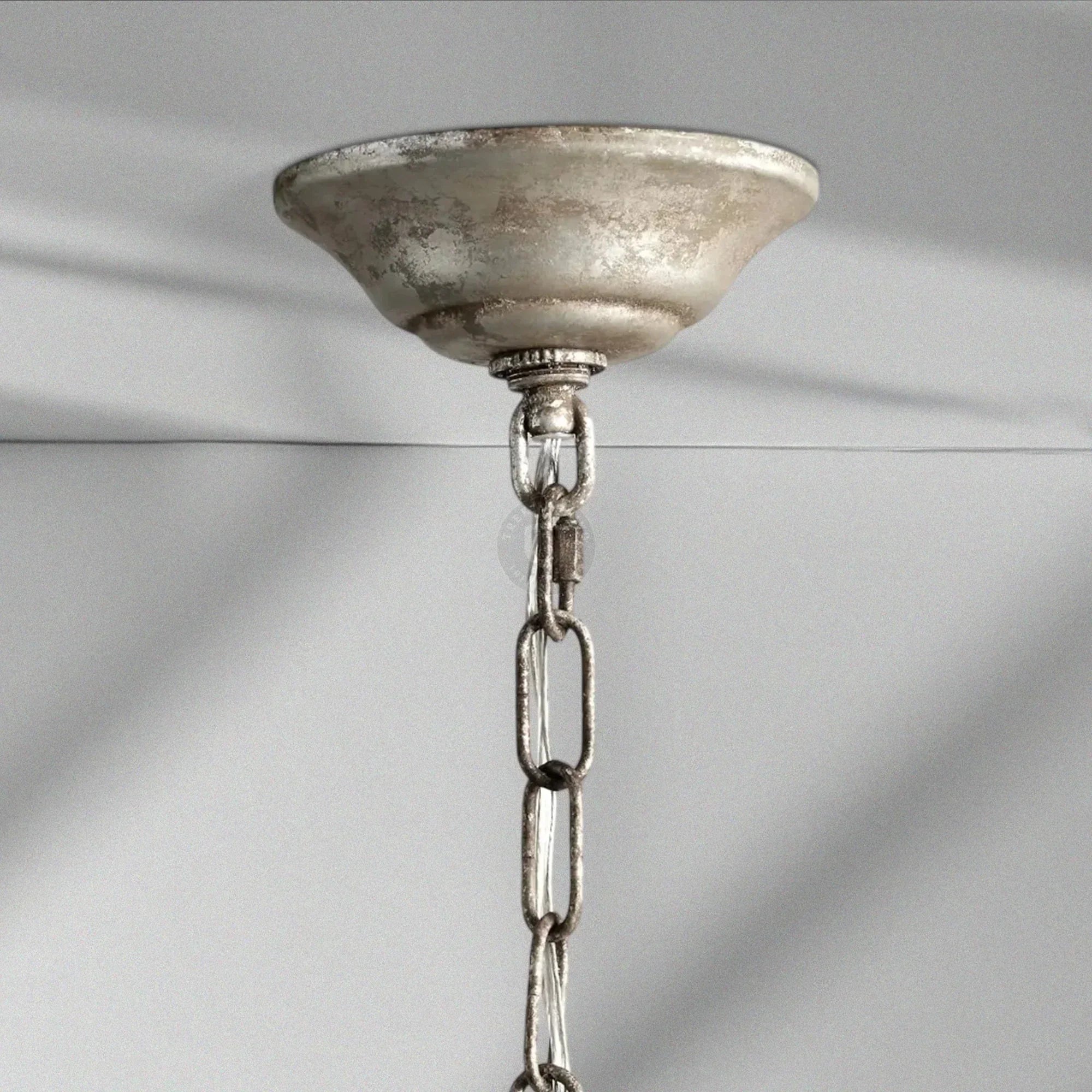 Aubrey Round Chandelier in Silver