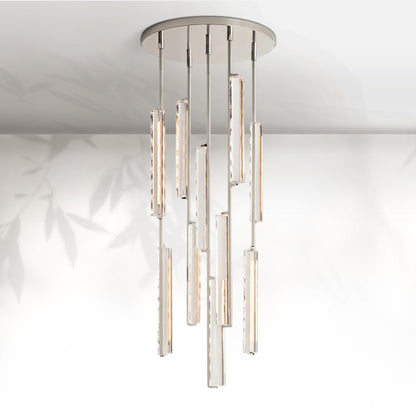 Aedubon Crystal Round Chandelier