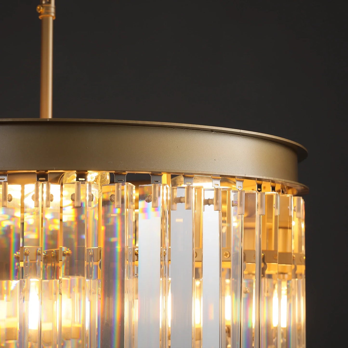 1920s Odeom Round Chandelier 20"32"44"