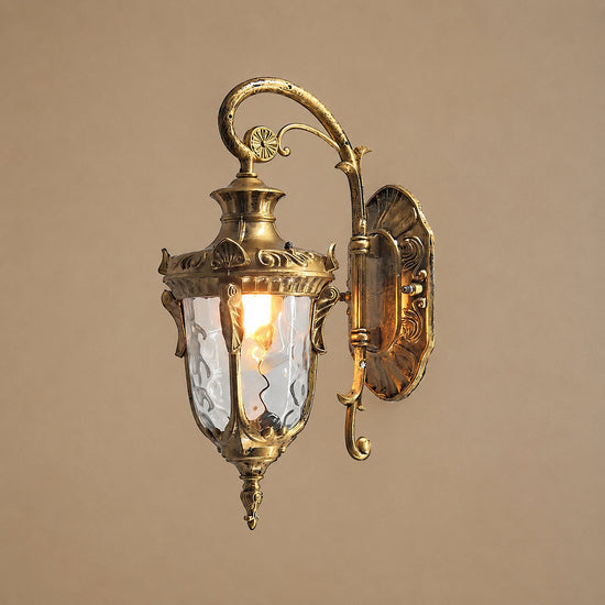 Heritage Outdoor Wall Lamp, Black for Living Room
