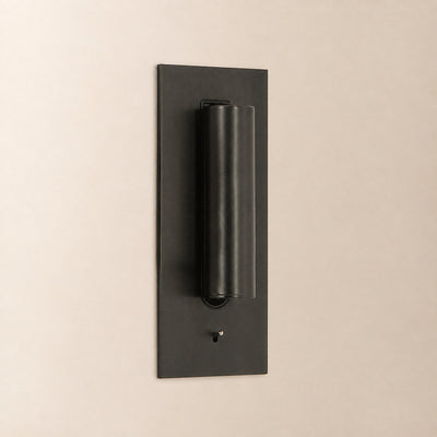 Folded Back Bedside Wall Lamp, 3.1-Inch x H 7.2-Inch, Bronze for Bedroom & Living Room