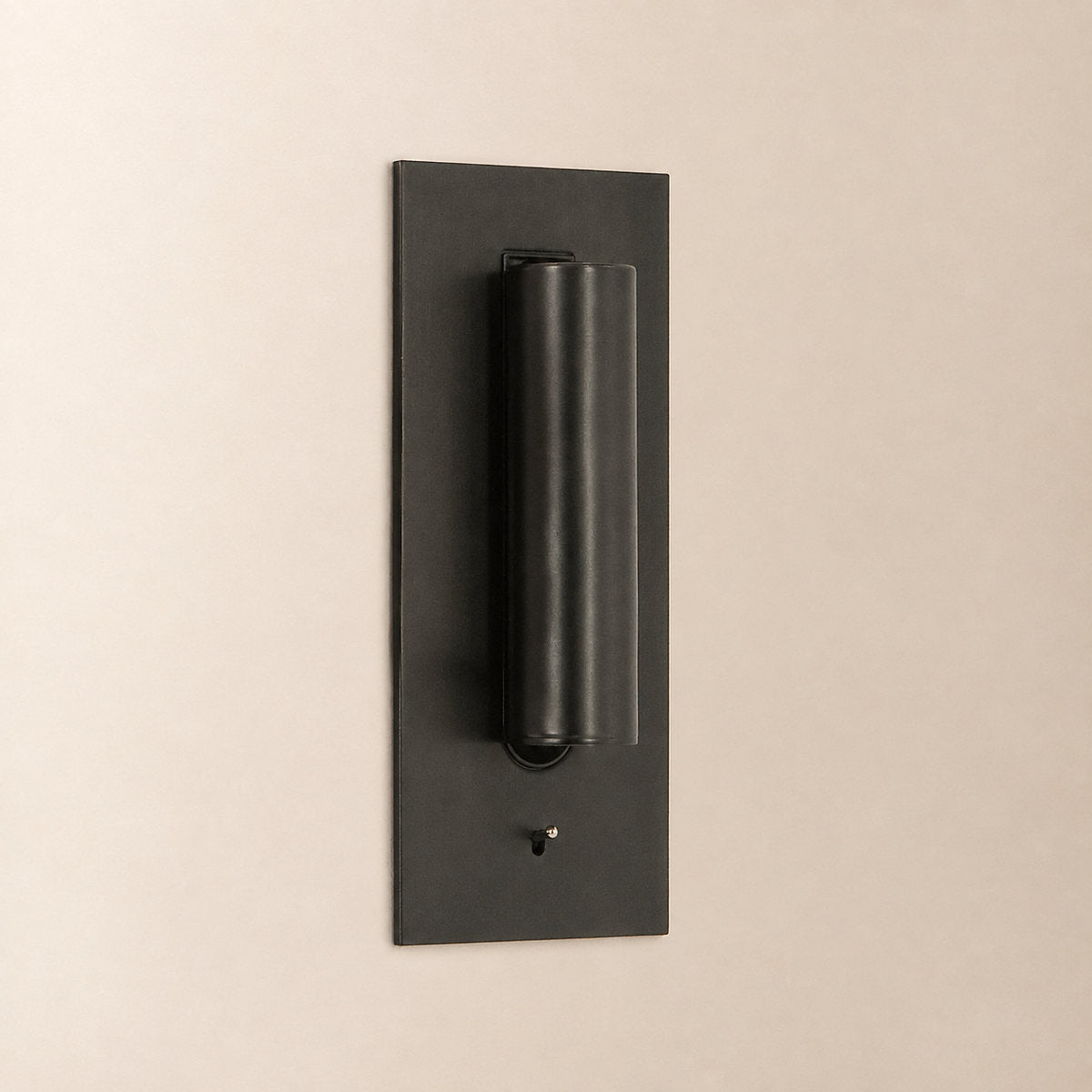 Folded Back Bedside Wall Lamp, 3.1-Inch x H 7.2-Inch, Bronze for Bedroom & Living Room