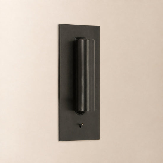 Folded Back Bedside Wall Lamp, 3.1-Inch x H 7.2-Inch, Bronze for Bedroom & Living Room