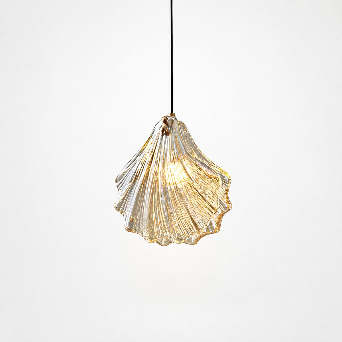 Hand-Blown Glass Swag Pendant Light