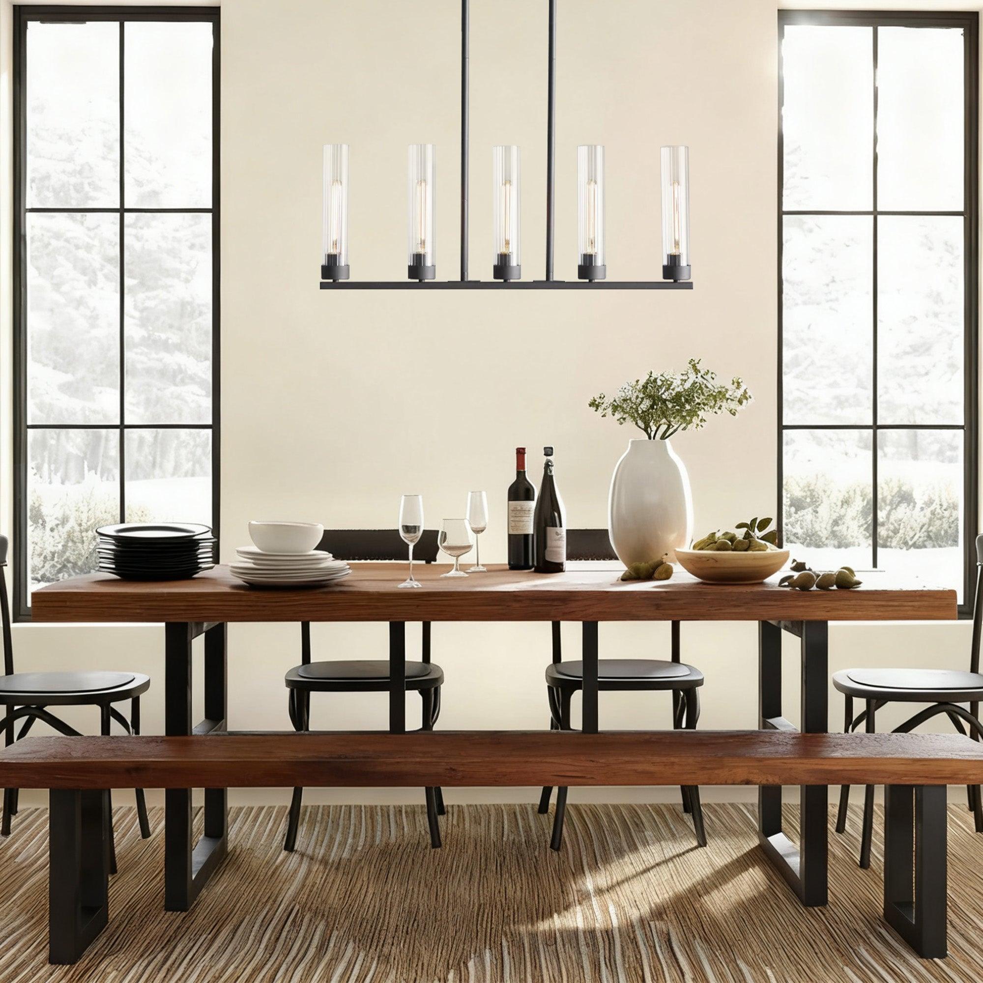 Andreas Linear Chandelier