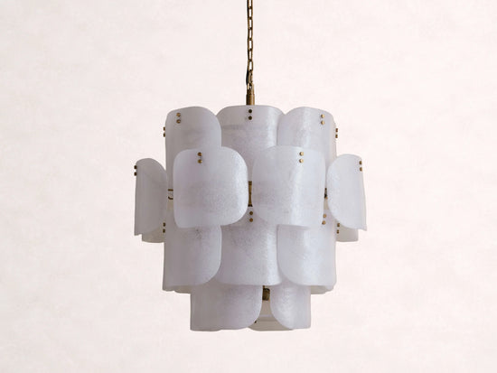 Blaire Round Glass Chandelier 32''D