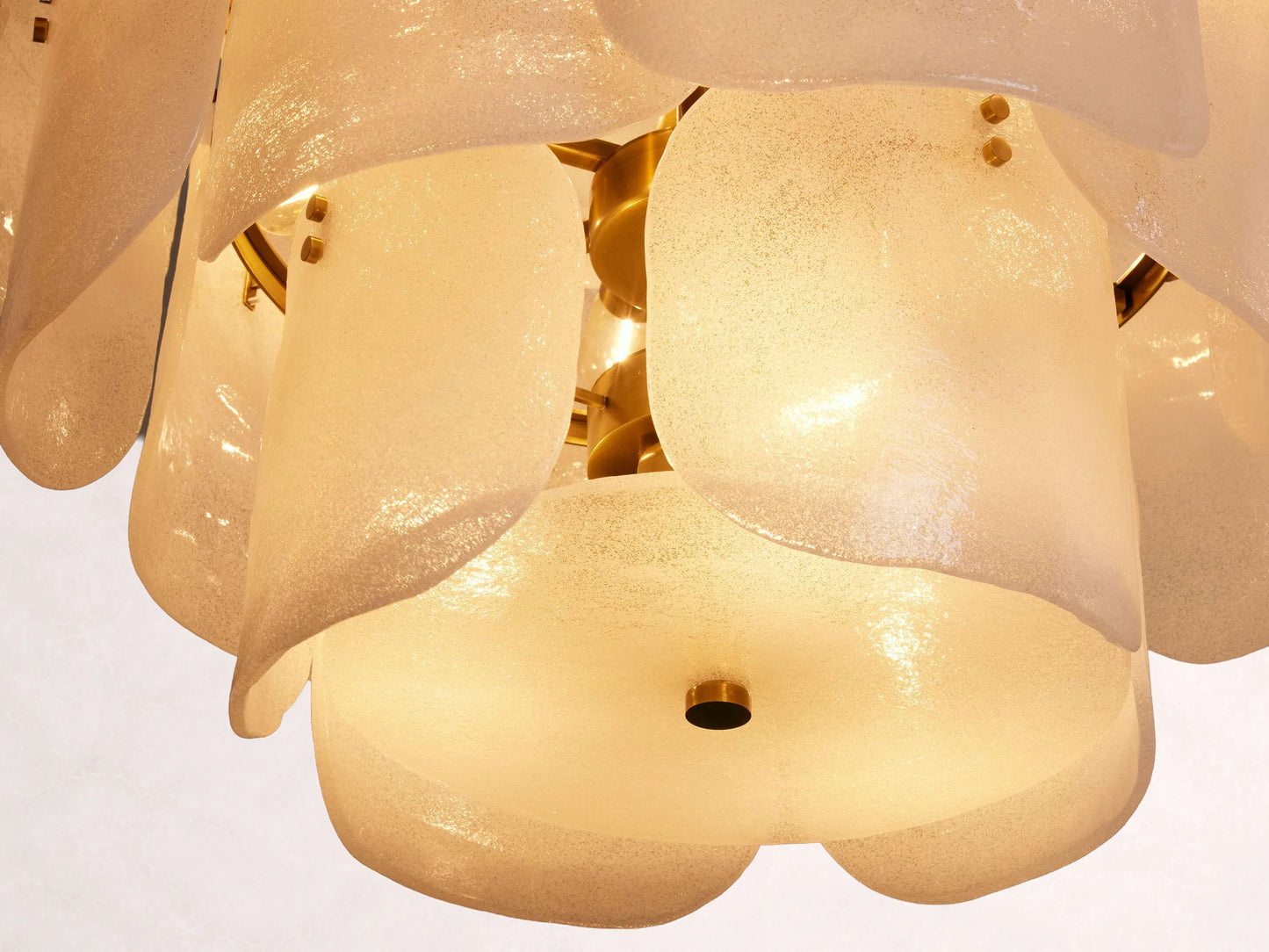 Blaire Round Glass Chandelier 32''D