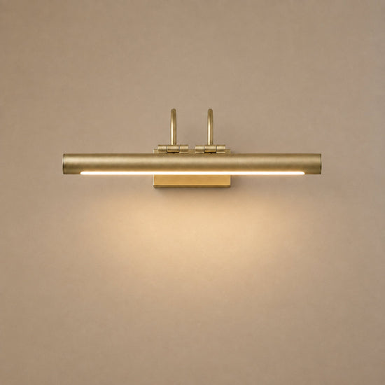 Classic Copper Cylindrical Vanity Wall Light