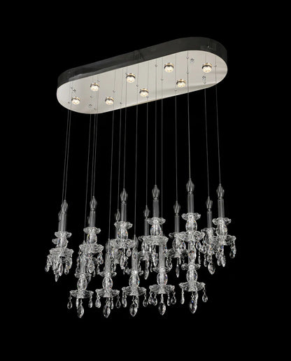 Modern Linear Crystal Lighting