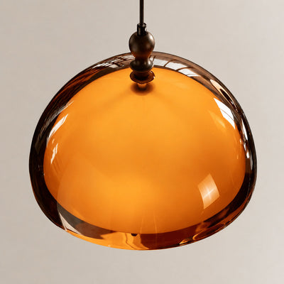 Tricolordeer Walnut Wood and Acrylic Pendant Light