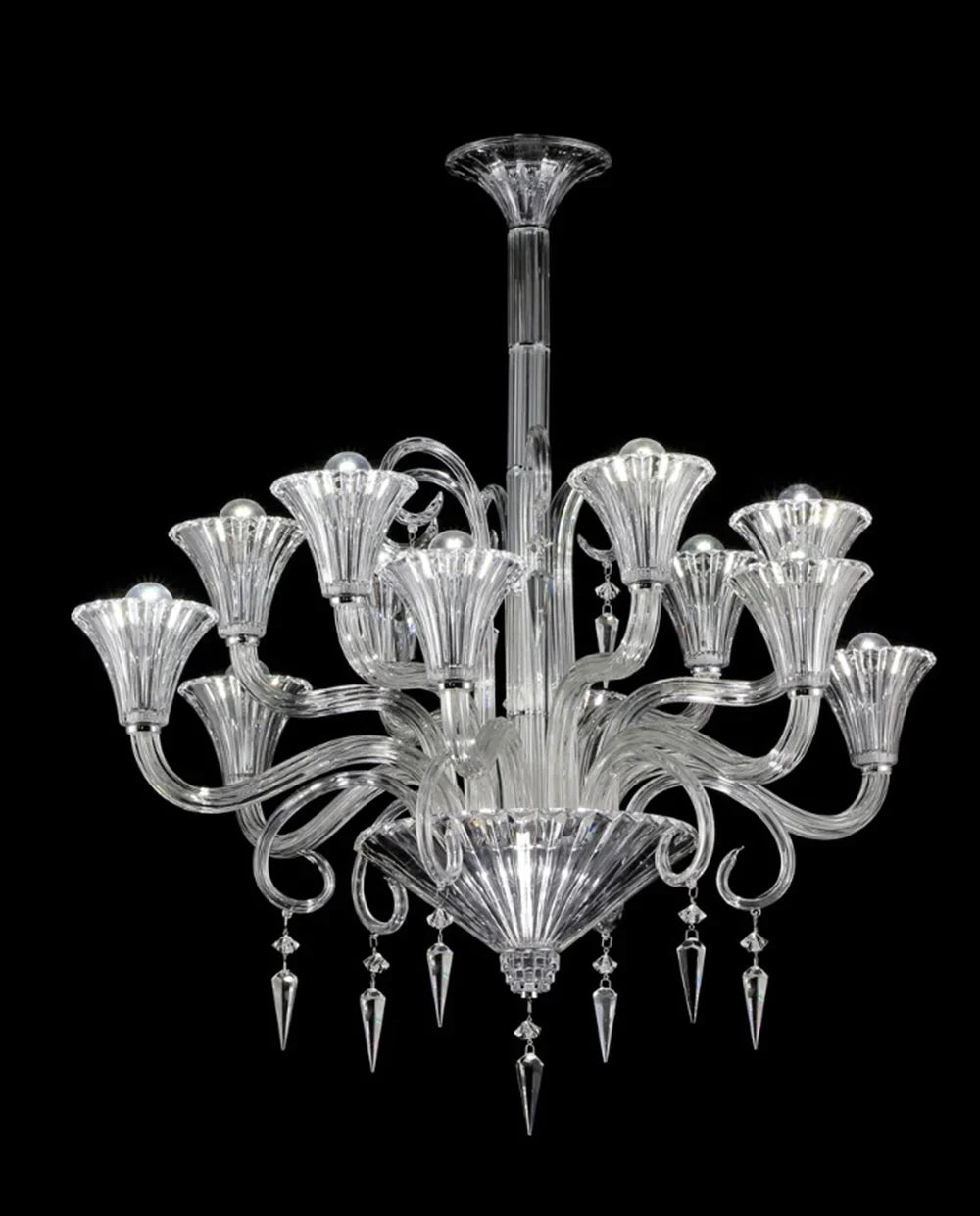 12 Lights Crystal Lighting