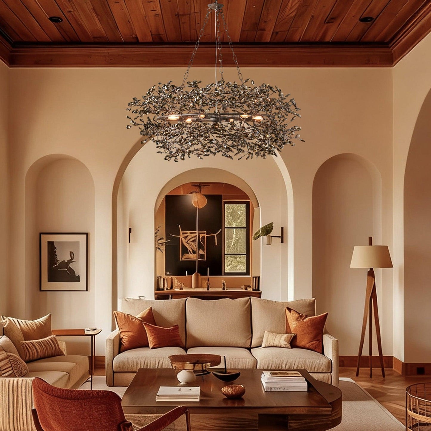 Fiore Crown Chandelier