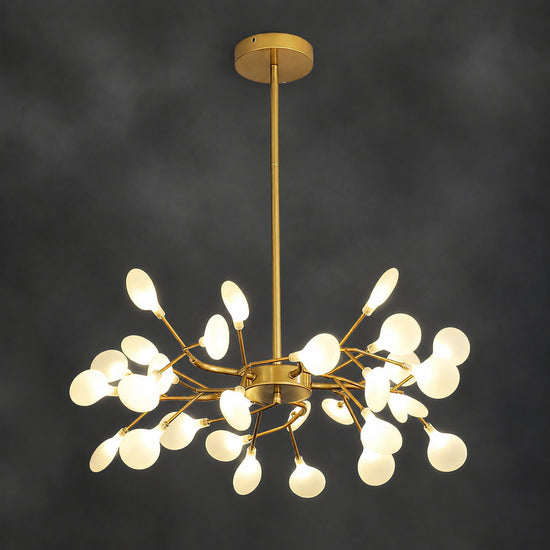 Firefly Starburst Glass Sputnik Chandelier