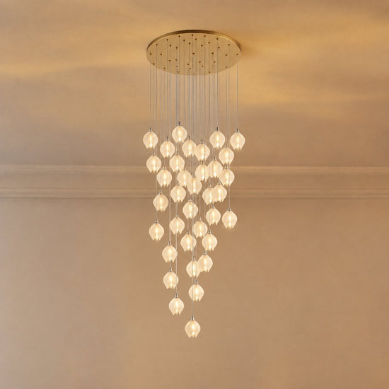 Petal Pendant Light with Versatile Configurations