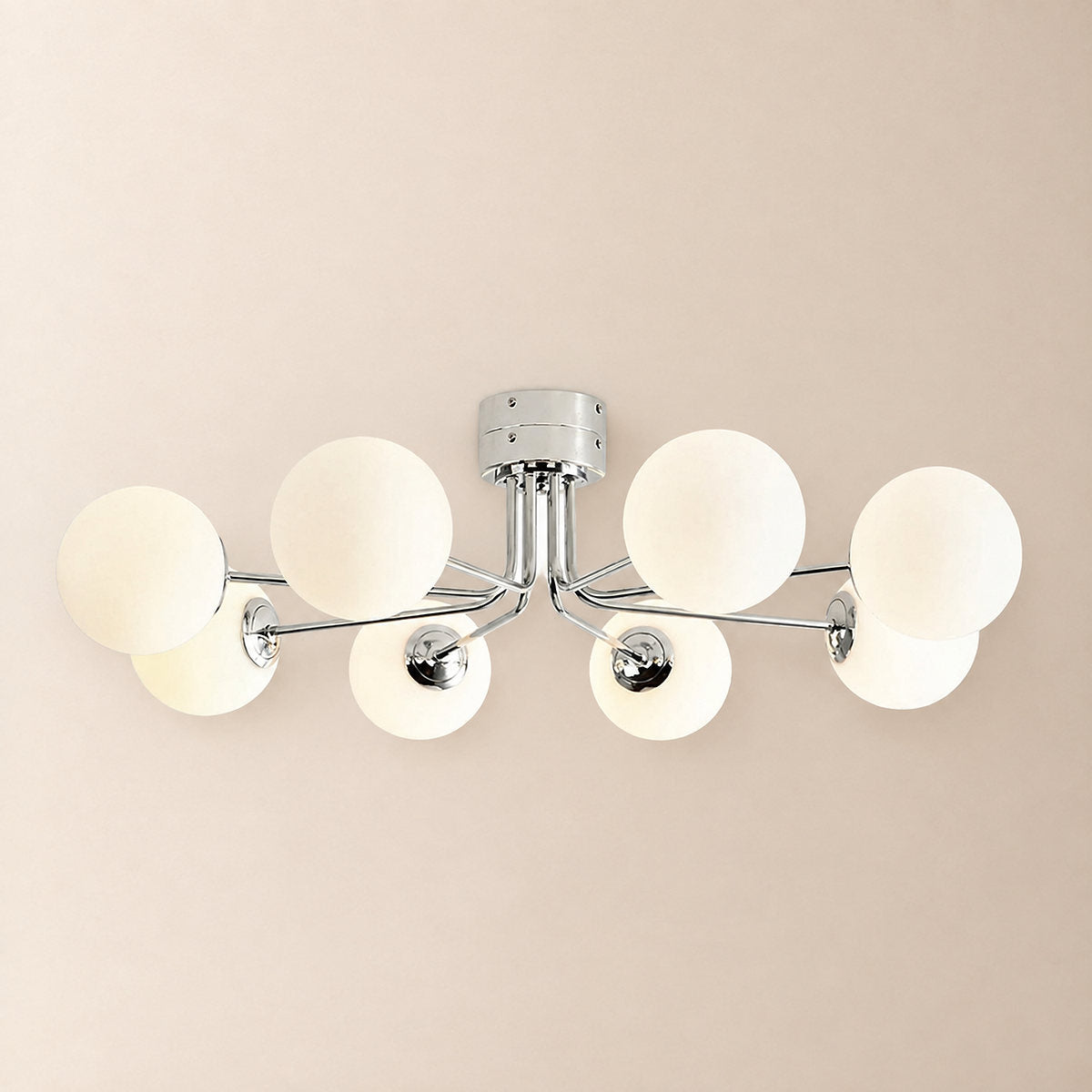 Tricolordeer Curved Multi-Light Ceiling Lamp