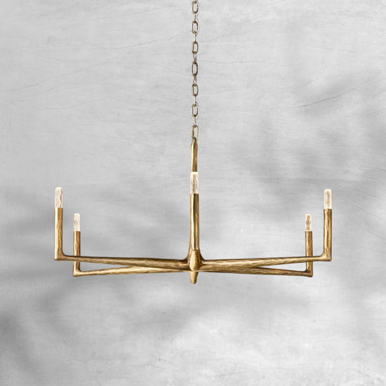 Thalen Forged Round Chandelier