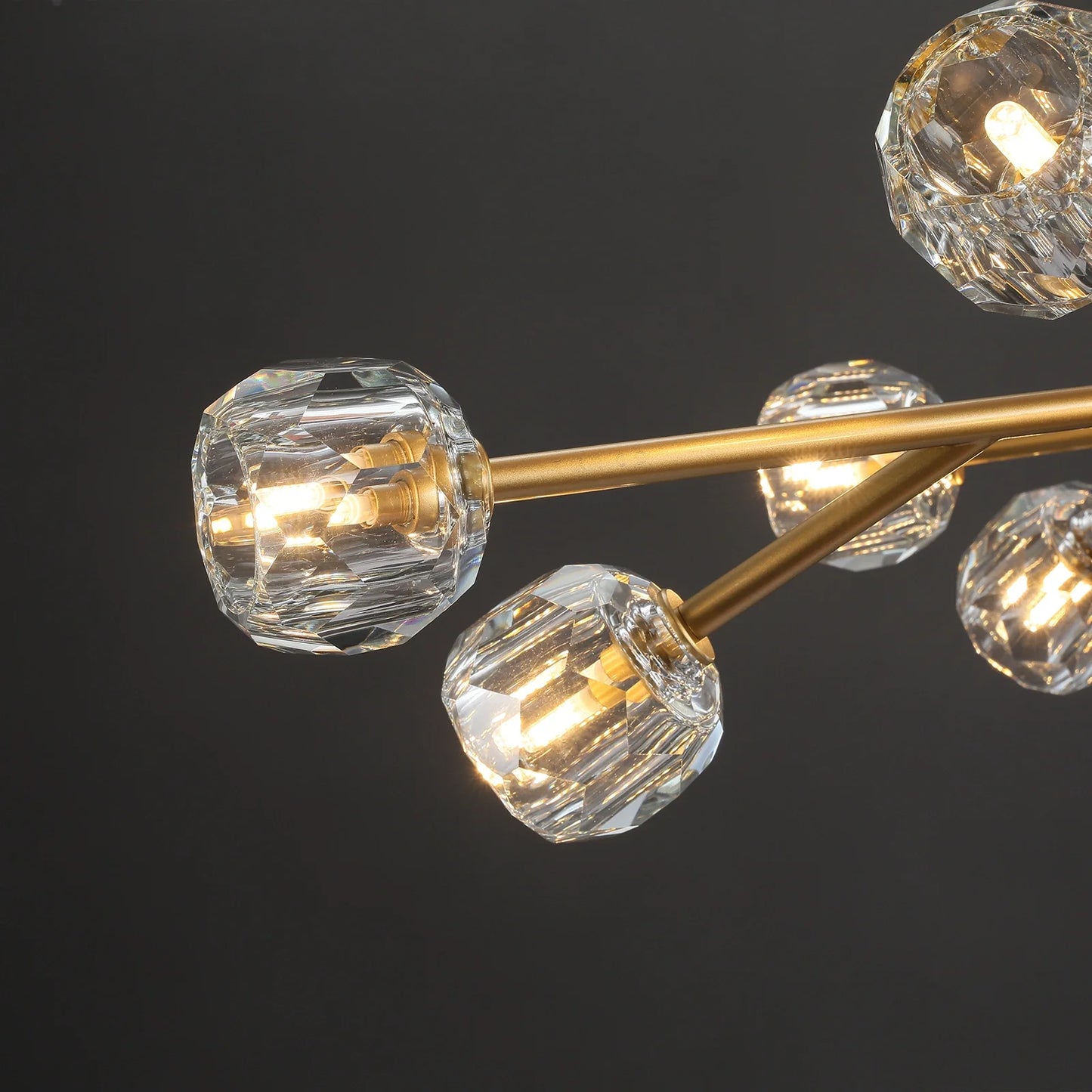 Boule Du Glass Round Chandelier