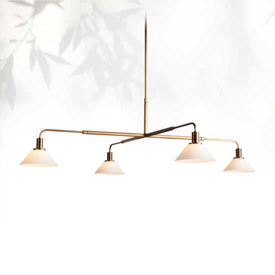 Theron Glass Round Chandelier